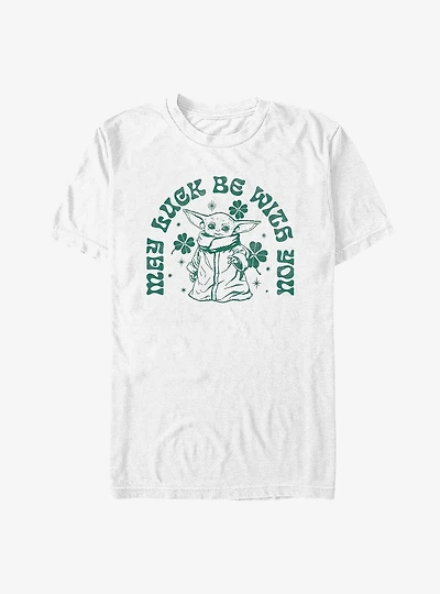 Star Wars The Mandalorian Grogu May Luck Be With You T-Shirt