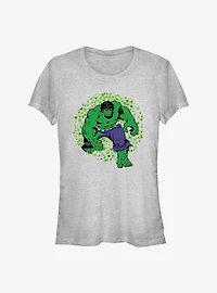 Marvel Shamrock Hulk Girls T-Shirt