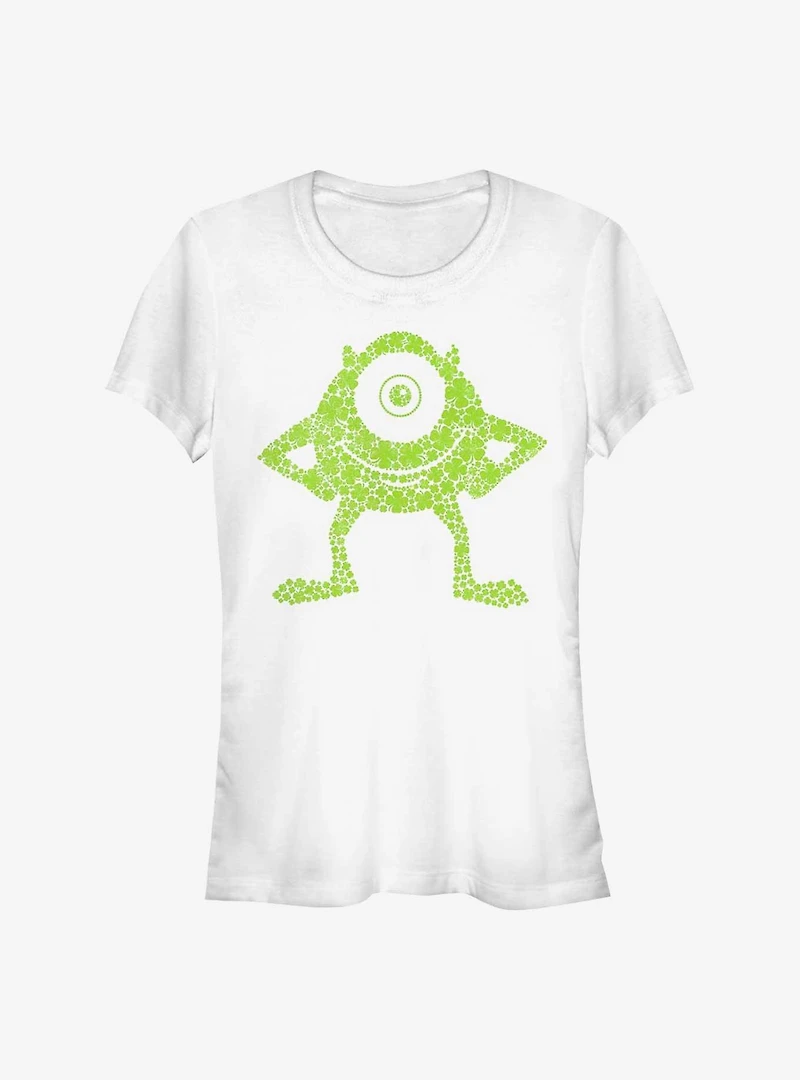 Disney Pixar Monsters University Shamrock Mike Girls T-Shirt