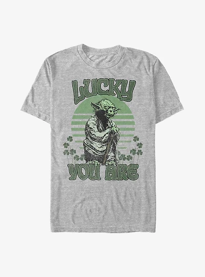 Star Wars Yoda Lucky You Are T-Shirt