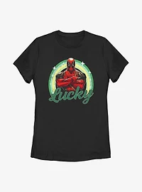 Marvel Deadpool Lucky Womens T-Shirt