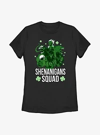 Marvel Spider-Man Villains Shenanigans Squad Womens T-Shirt