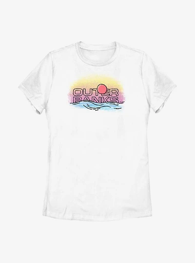 Outer Banks Sunset Womens T-Shirt