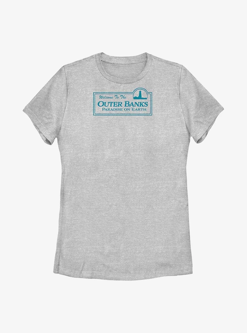Outer Banks Welcome To Paradise Womens T-Shirt