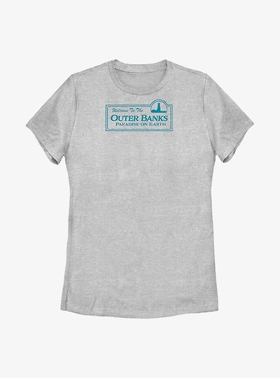 Outer Banks Welcome To Paradise Womens T-Shirt