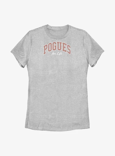 Outer Banks Collegiate Pogues For Life Womens T-Shirt