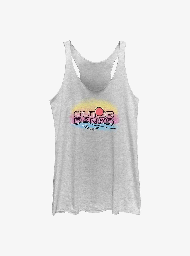 Outer Banks Sunset Womens Tank Top