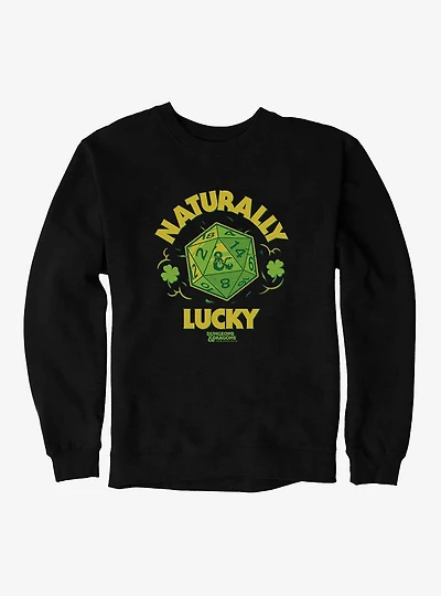 Dungeons & Dragons Naturally Lucky Dice Sweatshirt
