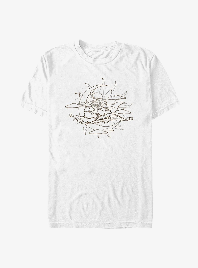 Disney Aladdin Moon Magic Carpet T-Shirt