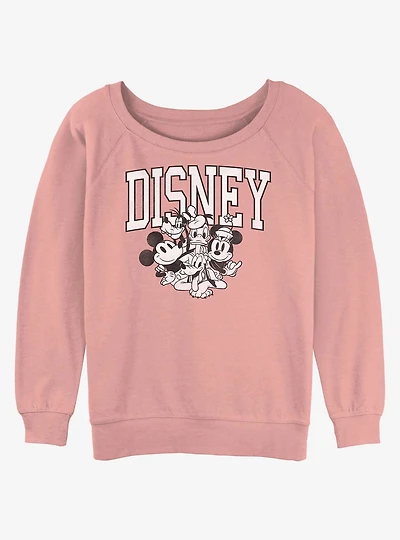Disney Mickey Mouse Vintage Group Girls Sweatshirt