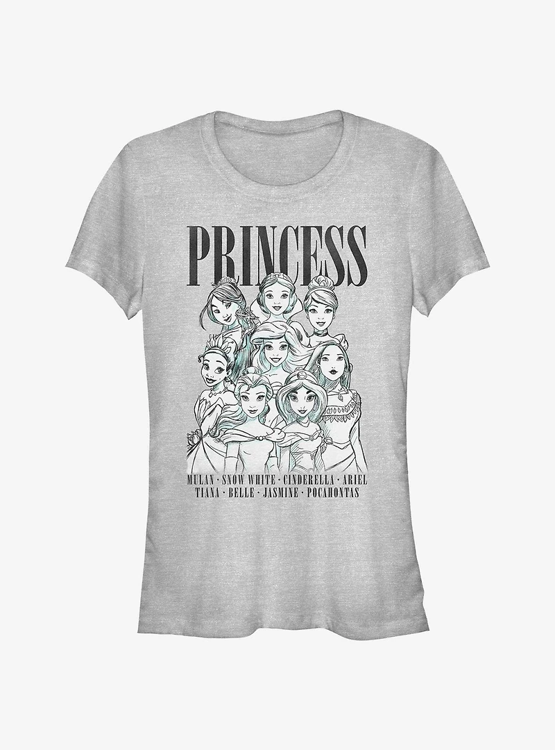 Disney Princesses Contemporary Princess Girls T-Shirt