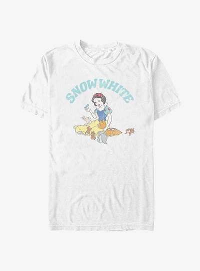 Disney Snow White And Woodland Animals T-Shirt