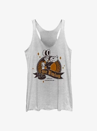 Disney Pinocchio Sir Jiminy Official Conscience Girls Raw Edge Tank