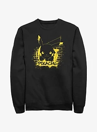 Pokemon Pikachu Graffiti Sweatshirt