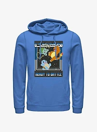Pokemon Ready To Battle Squirtle, Bulbasaur, and Charmander Hoodie