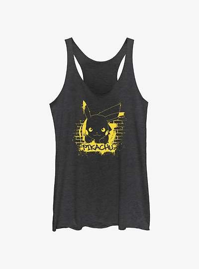 Pokemon Pikachu Graffiti Girls Tank