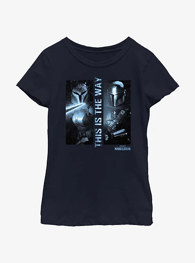 Star Wars The Mandalorian Dark Saber Youth Girls T-Shirt