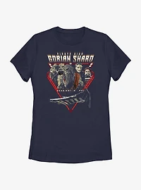 Star Wars The Mandalorian Pirate King Gorian Shard Womens T-Shirt