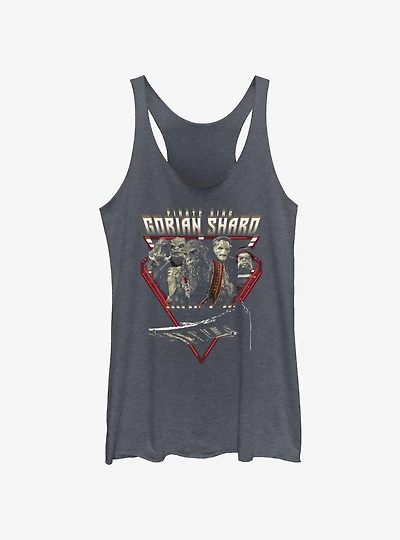 Star Wars The Mandalorian Pirate King Gorian Shard Womens Tank Top