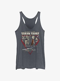 Star Wars The Mandalorian Pirate King Gorian Shard Womens Tank Top