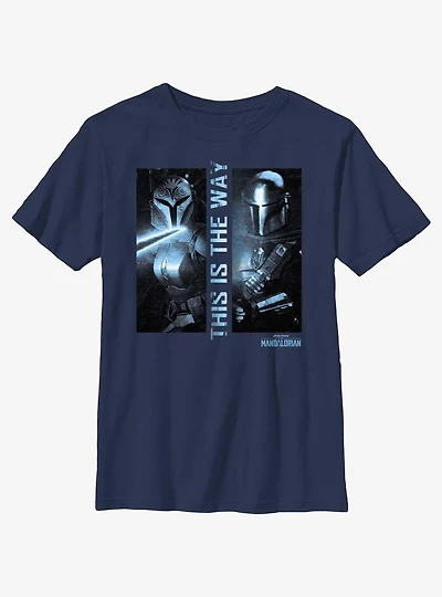 Star Wars The Mandalorian Dark Saber Youth T-Shirt