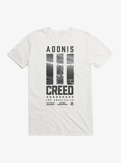 Creed III Adonis LA Pillars T-Shirt