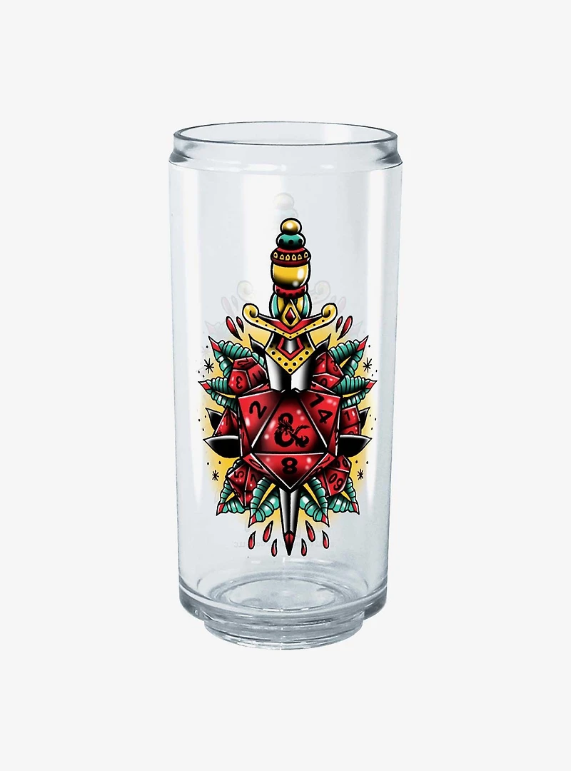 Dungeons & Dragons Dagger and Dice Can Cup