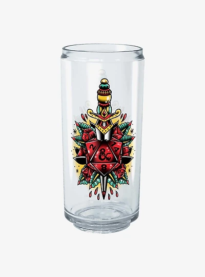 Dungeons & Dragons Dagger and Dice Can Cup