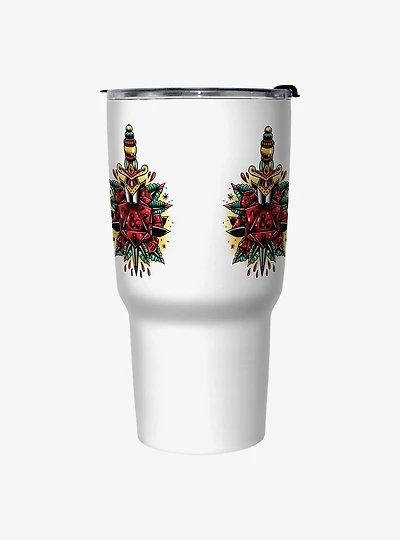 Dungeons & Dragons Dagger and Dice Travel Mug