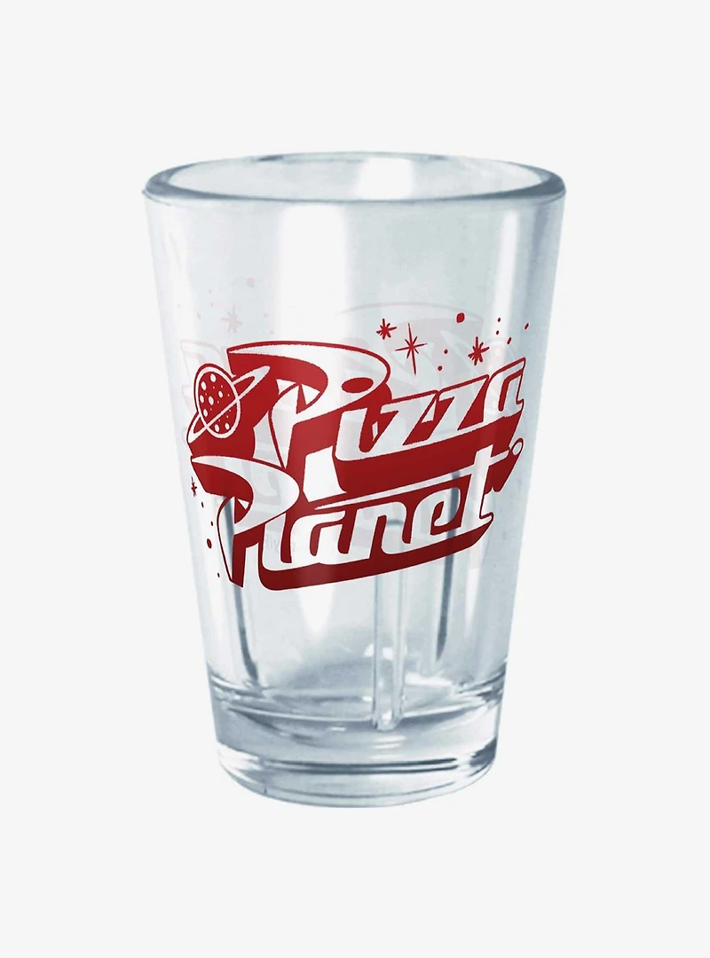 Disney Pixar Toy Story Pizza Planet Logo Mini Glass