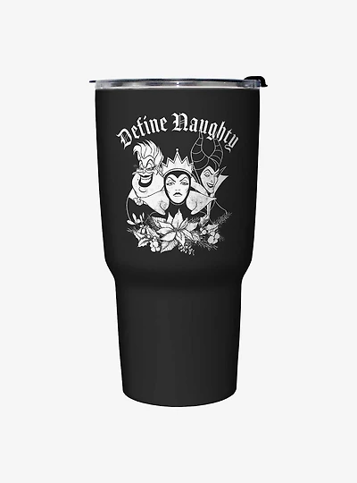 Disney Villains Define Naughty Travel Mug