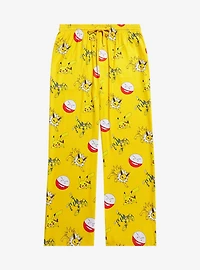Pokémon Electric Type Allover Print Women's Plus Sleep Pants - BoxLunch Exclusive