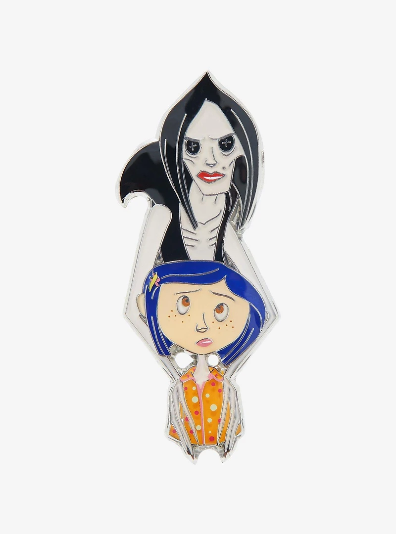 Loungefly Coraline Other Mother & Coraline Enamel Pin - BoxLunch Exclusive