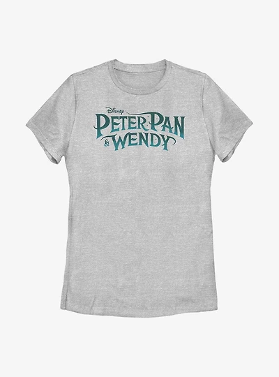 Disney Peter Pan & Wendy Title Logo Womens T-Shirt