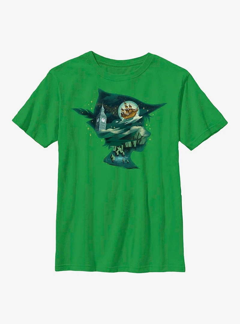 Disney Peter Pan & Wendy Silhouette Youth T-Shirt