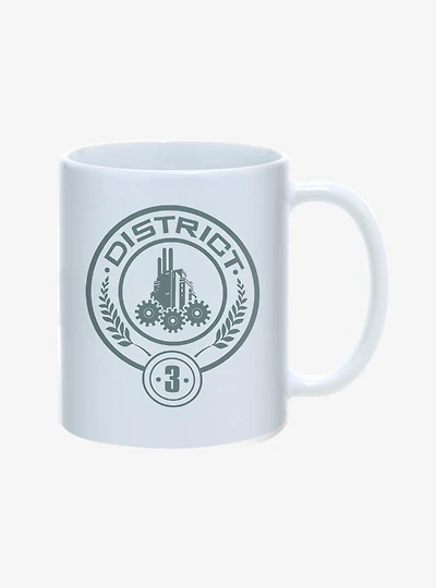 Hunger Games District 3 Symbol Mug 11oz