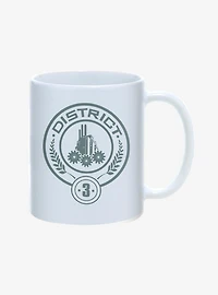 Hunger Games District 3 Symbol Mug 11oz
