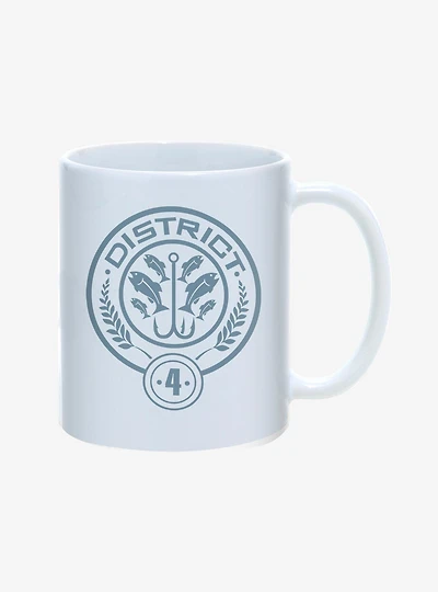 Hunger Games District 4 Symbol Mug 11oz