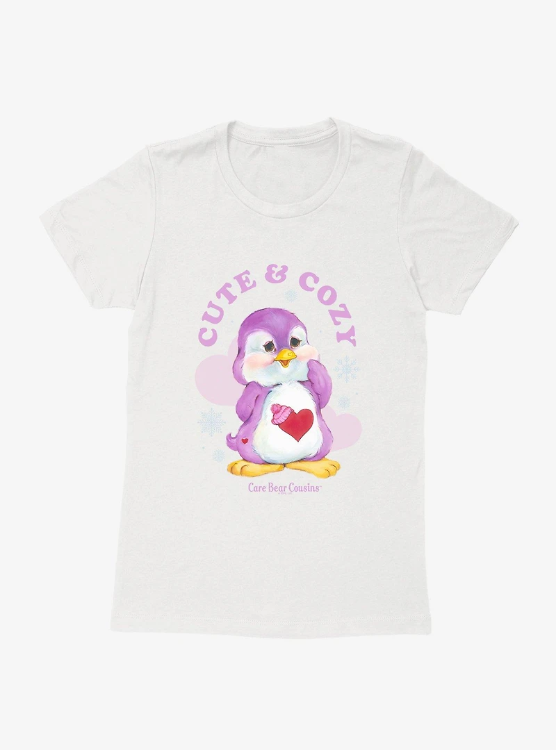 Care Bear Cousins Cozy Heart Penguin Cute & Womens T-Shirt
