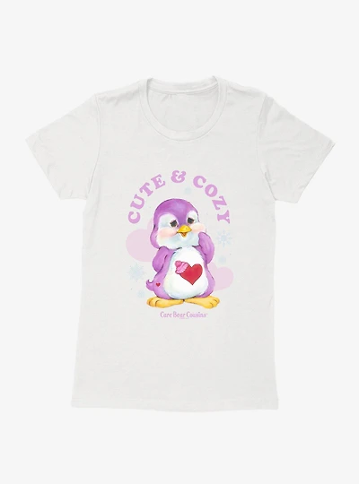 Care Bear Cousins Cozy Heart Penguin Cute & Womens T-Shirt