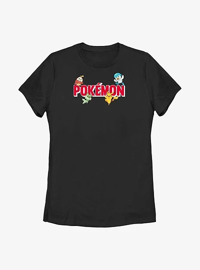 Pokemon Logo Womens T-Shirt