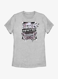 Pokemon Mewtwo Ready For Battle Womens T-Shirt