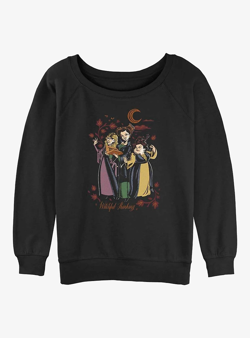 Disney Hocus Pocus Witchful Thinking Girls Sweatshirt