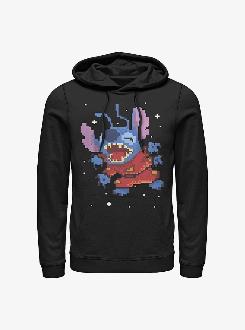 Disney Lilo & Stitch Experiment 626 Pixel Hoodie