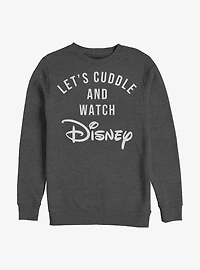 Disney Let's Cuddle And Watch Sweatshirt