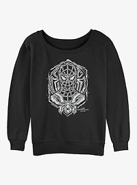 Marvel Spider-Man Spider Linos Womens Slouchy Sweatshirt
