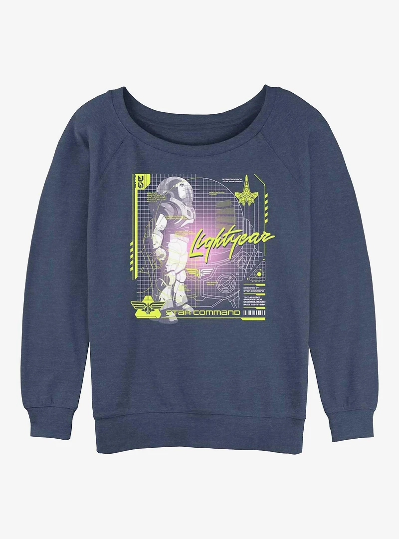 Disney Pixar Lightyear Future Womens Slouchy Sweatshirt