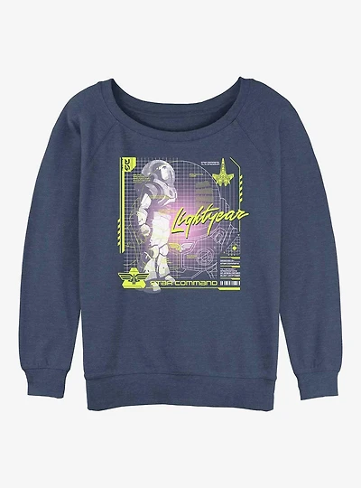Disney Pixar Lightyear Future Womens Slouchy Sweatshirt