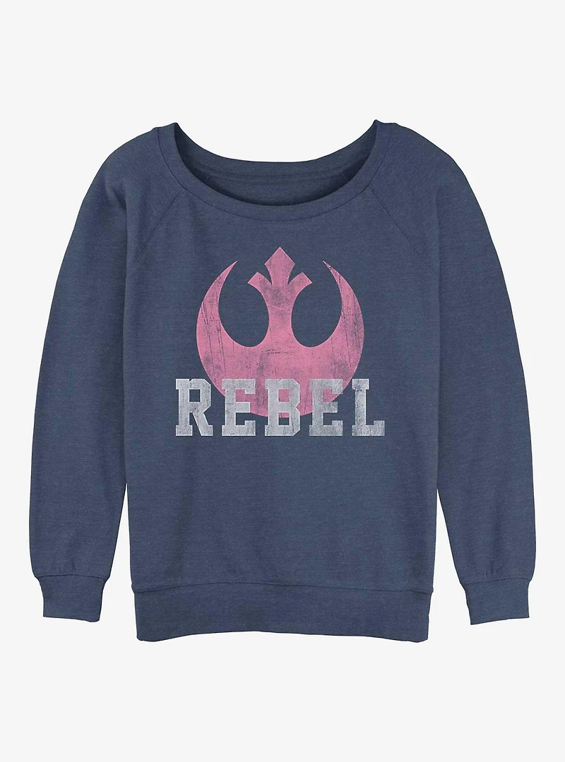 Star Wars: The Force Awakens Rebel Icon Womens Slouchy Sweatshirt