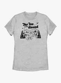 Disney The Fox and Hound Great Outdoors Womens T-Shirt